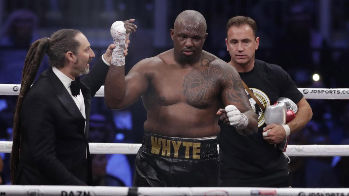 'I was a thug': Whyte's wild ride to heavyweight alt shot | AP News